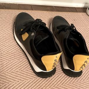 FENDI Roma black/yellow men’s sneakers 11.5